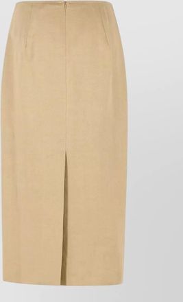 Max Mara veranda diagonal slim high waist skirt