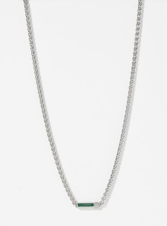 Lacoste Mens Stainless-sT-Shirtl palm tree link chain
