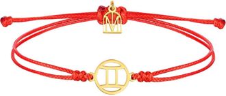 Mantra Zodiac Thread Bracelet in Gemini Yellow Gold at Nordstrom