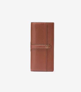 Cole Haan Womens Esme Vertical Wallet - Brown