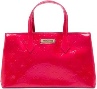 Louis Vuitton Pre-owned Wilshire PM - Dames - Vintage Handtas - Roze - ONE Size - Leer - Vintage
