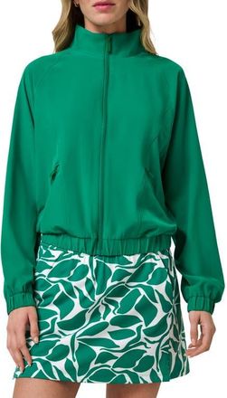 Travis Mathew BreezeBlend Tracel Jacket in Green Tambourine at Nordstrom, Size Xx-Large