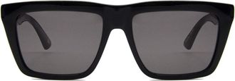 SmartBuy Collection Square Full Rim Plastic Mens Sunglasses Black Size Standard - Free Lenses - SmartBuy Collection