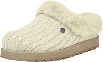 Skechers Womens Keepsakes-ICE Angel Slipper, Natural, 4.5 UK