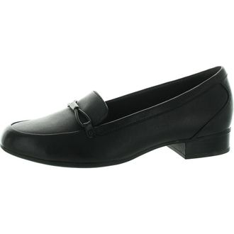 Clarks Womens Juliet Shine Shoes, Color Black Leather, Size: 3 UK