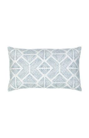 Elaine Smith Bakuba Indoor & Outdoor Woven Accent Pillow in Stream at Nordstrom, Size 12X20