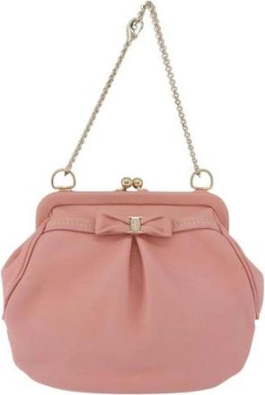 Ferragamo Pre-owned Handbag - Dames - Vintage Handtas - Roze - ONE Size - Vintage