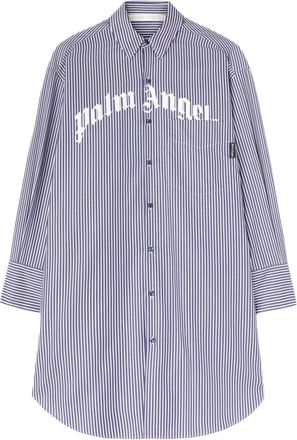 Palm Angels Abito midi a righe Palm Angels