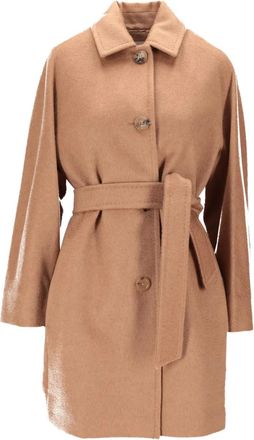 Max Mara Cappotto con cintura - Toni neutri
