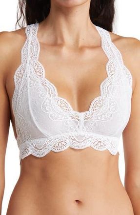 Wishlist Pretty Lace Bralette in Ivory at Nordstrom Rack, Size X-Large