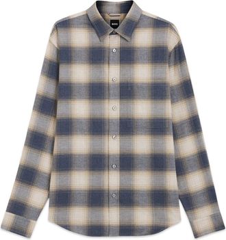 BOSS H-OWENL-K-P-261 SHIRT Size: XXL, colour: BLUE