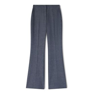 Motivi Broeken, Dames, Blauw, XL, Straight Broeken