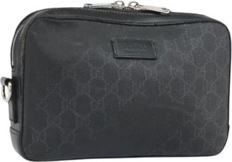 Gucci Pre-owned Cross Body Bags, female, Black, Size: ONE SIZE Pre-owned Vintage Crossbody Bag