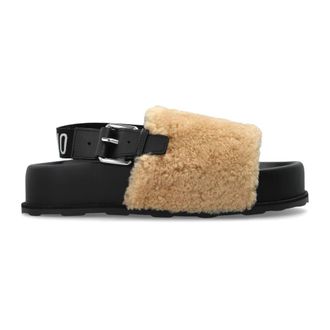 Moschino Sandali con plateau - - Shoes - Donna - Beige - 37 EU