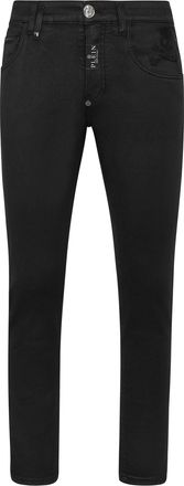 Philipp Plein Denim Trousers Skinny Fit Skull