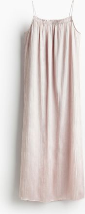 H&M Slipkleid aus Satin - Pink