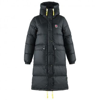Fj&auml;llr&auml;ven Expedition Long Down Parka Daunenmantel f&uuml;r Damen | schwarz