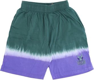 Mitchell & Ness NBA Tie Dye Basketbalshorts - Heren - Fitness - Groen - XL - Katoen - Fitness