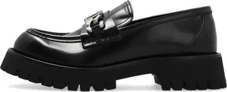 Gucci (WMNS) Gucci Lug Sole Loafer Black Leather 752650-DS800-1000