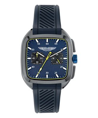 Aston Martin Aml Icon Ult Mens Blue Watch MTIU1S604 Silicone - One Size