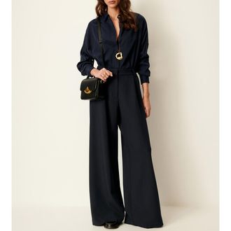 Sessun Wijde broek, tailleur stijl PROVENCO