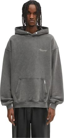 Represent Represent, Hoodies & sweatvesten, Heren, Grijs, XL, Katoen, Owners Club Script Hoodie
