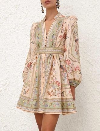 Zimmermann Satf Dress - Cream