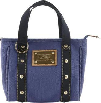 Louis Vuitton Pre-owned Antigua Handtas - Dames - Vintage Mini Tas - Paars - ONE Size - Vintage