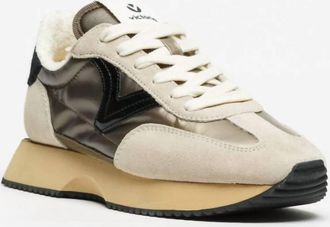 Victoria Womens Cosmos Sneakers In Beige