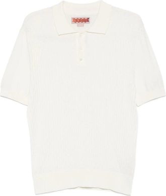 Baracuta Pattern Stitch ss Polo