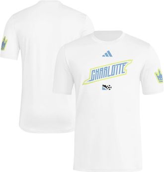adidas Mens adidas White Charlotte FC 2025 Archive Collection Jersey Hook T-Shirt at Nordstrom, Size Xx-Large