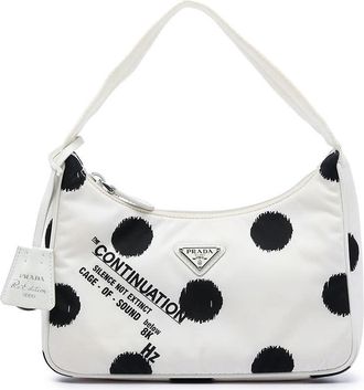 Prada Pre-owned Prada Mini Re Nylon Polka Dot Re Edition 2000 Shoulder Bag Ladies 23K723LMXRIFMTCU