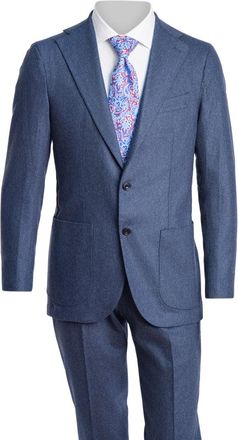 Sartorio Solid Virgin Wool-Cashmere Suit