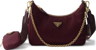 Prada Borsa a spalla Re-Edition - Rosso