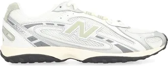 New Balance Womens Sneakers 204l White-Green-Silver Polyurethane Trainers White/green/silver