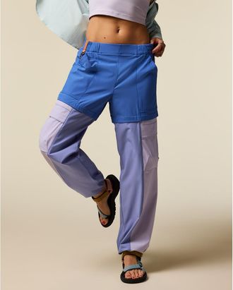 Cotopaxi Losdos Zip-Off Pant - Womens in Azure And Aster at Nordstrom, Size X-Large 29