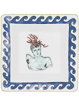 Ginori 1735 Viaggo di Nettuno plate - unisex - Porcelain - One Size - White