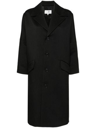 Maison Margiela Cappotto monopetto - Nero