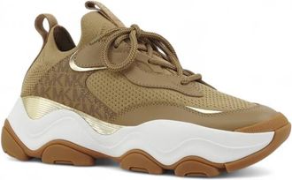 Michael Kors Sneakers - Dames - Sneakers - Bruin - 38 EU - Leer - Schoenen