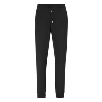 Philipp Plein Broeken, Heren, Zwart, M, Moderne Slim-Fit Broeken voor Mannen