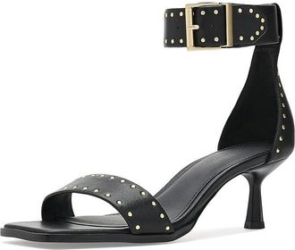 Rebecca Minkoff Freya Ankle Strap Sandals Womens Dress Sandals Black : 7.5 M, Leather