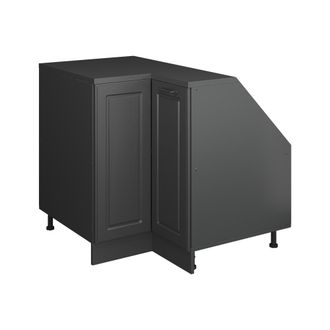Vicco Armario Para Techo Inclinado Armario De Esquina Rion, Antracita Casa De Campo, 75.6 X 81.6 Cm Con 1 Puerta, Carcasa Del Armario 60 Cm De Profundidad, 