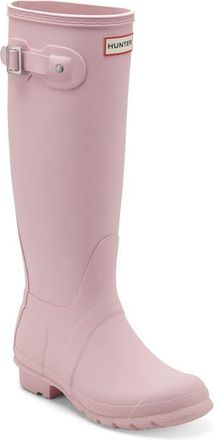 Hunter Original Tall Waterproof Rain Boot in Light Pink 680 at Nordstrom, Size 11