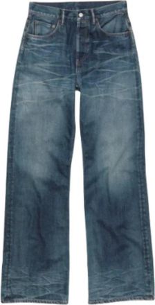 Acne Studios Loose Fit Jeans - 2023 - Dames - Loose Fit Jeans - Blauw - W26 - Katoen - Jeans