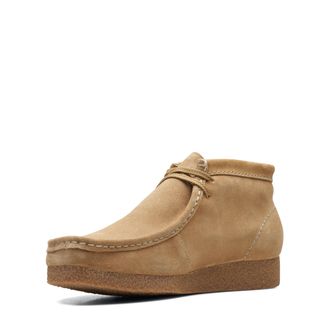 Clarks Shacre Wallabee Boot, mens Chukka, Dark Sand Suede, 10 UK (44.5 EU)