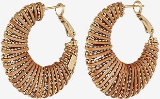 Gas Bijoux Goldene Creolen mit Weide Izzia GM