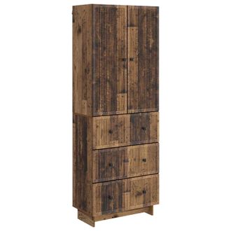 vidaXL Juego De Armarios 2 Uds. Madera De Ingenier&iacute;a Vidaxl