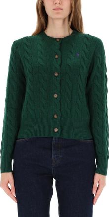 Polo Ralph Lauren Cable-Knit Cardigan-Donna