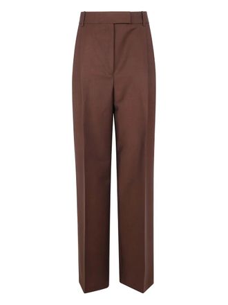 Róhe pleated-details trousers - Brown