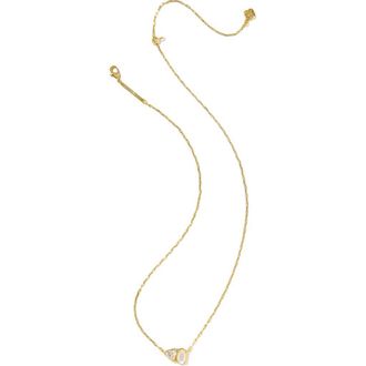 Kendra Scott Tatum Pendant Necklace in Gold Neutral Mix at Nordstrom